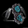Bracelet Navajo Vintage Turquoises Jumelles – Image 2