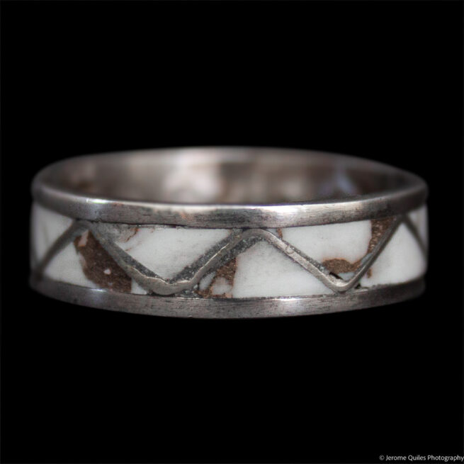 Appaloosa Turquoise Zigzag Ring - Image 2