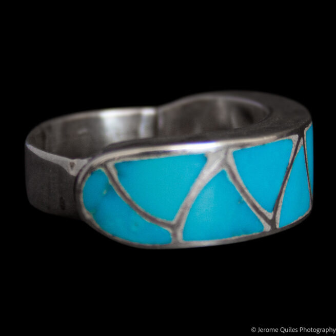 Carol Haloo Turquoise Ring - Image 2