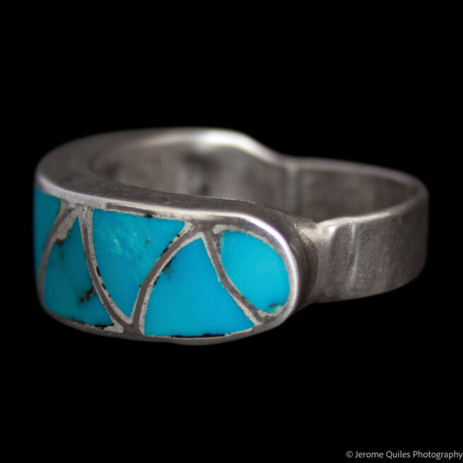 Carol Haloo Turquoise Ring - Image 3