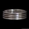 Bague Argent Opale Bleue Foncée – Image 4