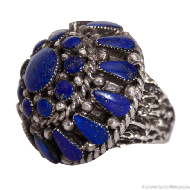 Darlene Weebothee Lapis Cluster Ring - Image 3