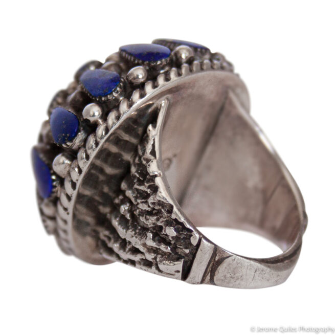 Darlene Weebothee Lapis Cluster Ring - Image 5