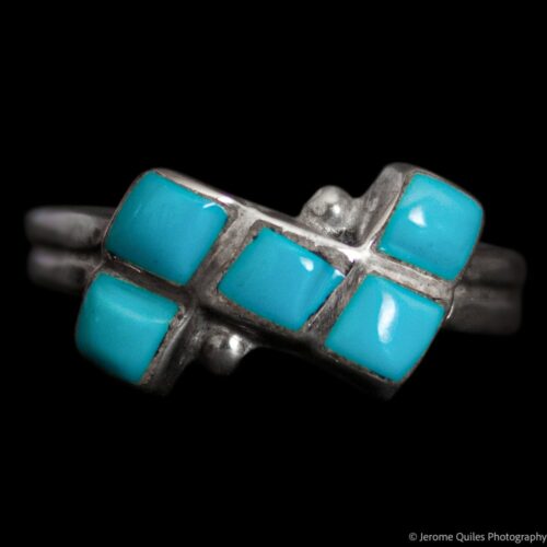 Bague Turquoise Cinq Pierres