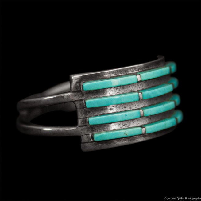 Four Row Turquoise Ring - Image 2