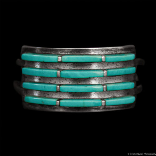 Bague Turquoise Quatre Rangs