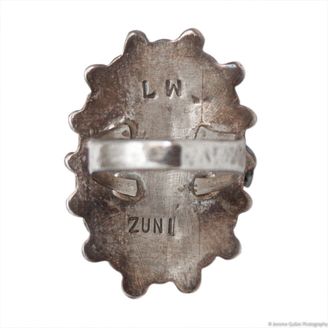 Lorraine Waatsa Red Coral Ring - Image 4