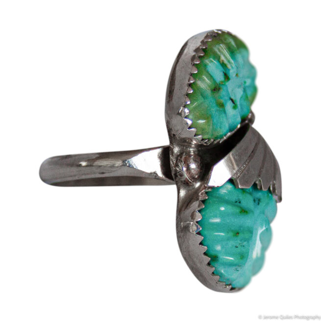 Lyolita Tsattie Turquoise Ring - Image 2