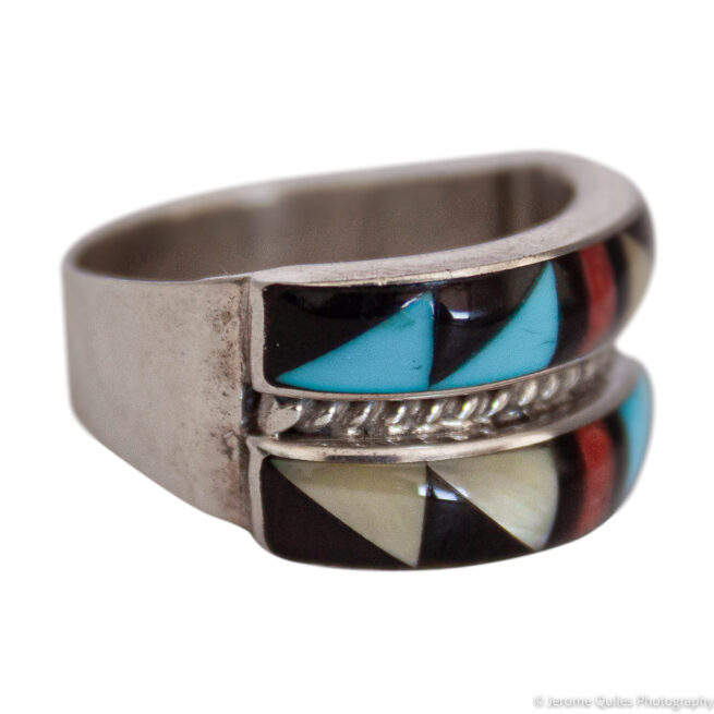 Rebecca Sheqka Inlay Ring - Image 2