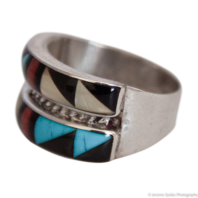 Rebecca Sheqka Inlay Ring - Image 3