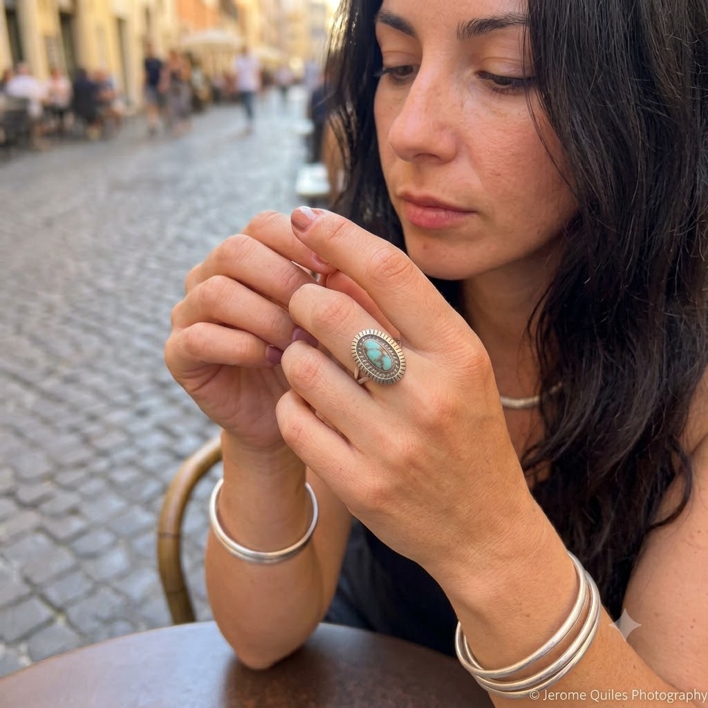 Richard Curley Turquoise Ring