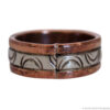 Bague Cuivre Argent Motif Lune – Image 2