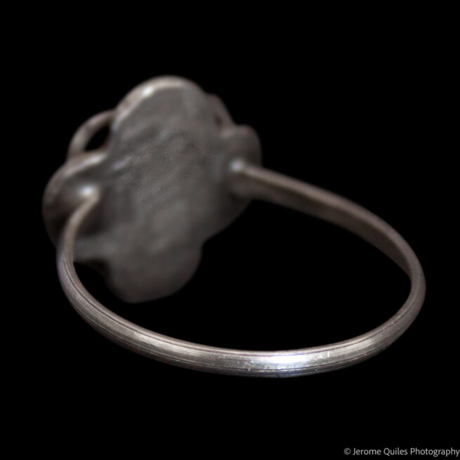 Silver Crown Zuni Sun Ring - Image 3