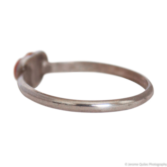 Small Red Heart Ring - Image 3