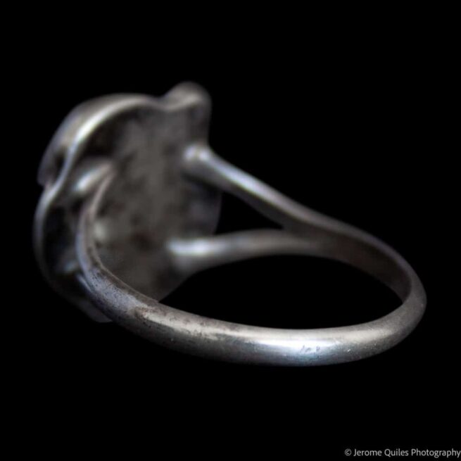 Small Size Vintage Turquoise Ring - Image 3