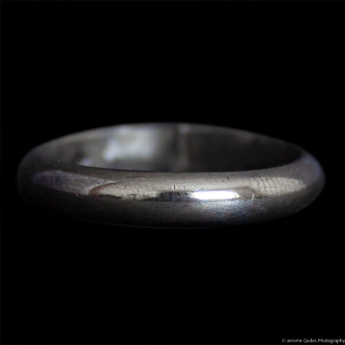 Thin Plain Silver Navajo Ring