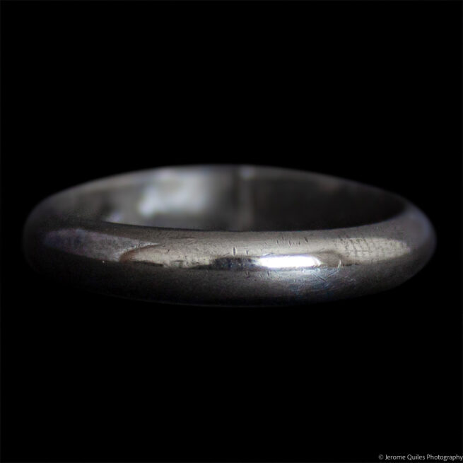 Thin Plain Silver Navajo Ring