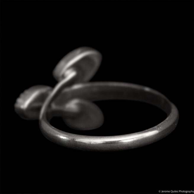 Bague Argent Trio Turquoise – Image 3