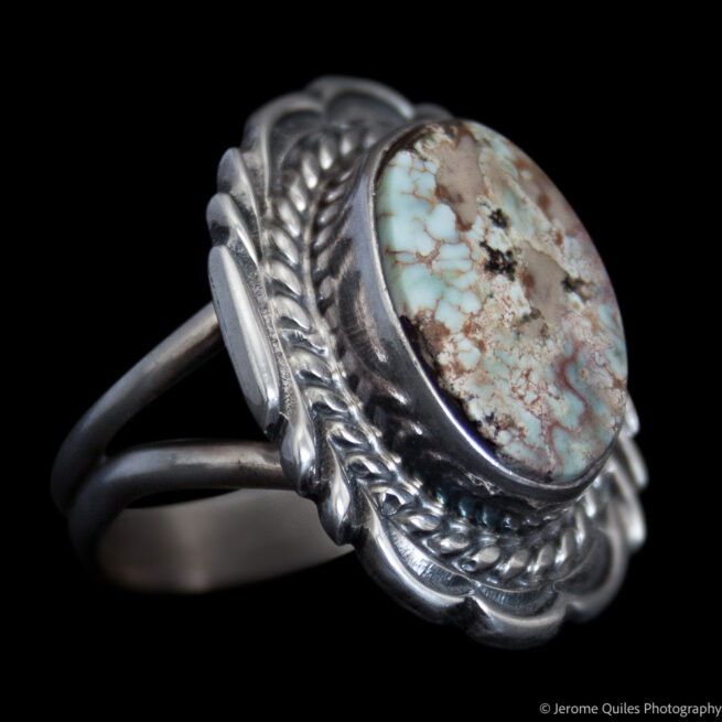 Victor Chee Dry Creek Turquoise Ring - Image 2