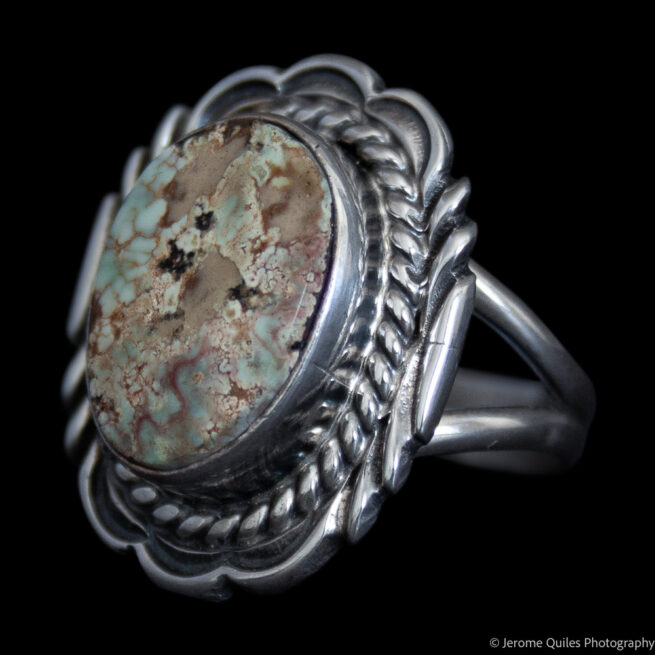 Victor Chee Dry Creek Turquoise Ring - Image 3