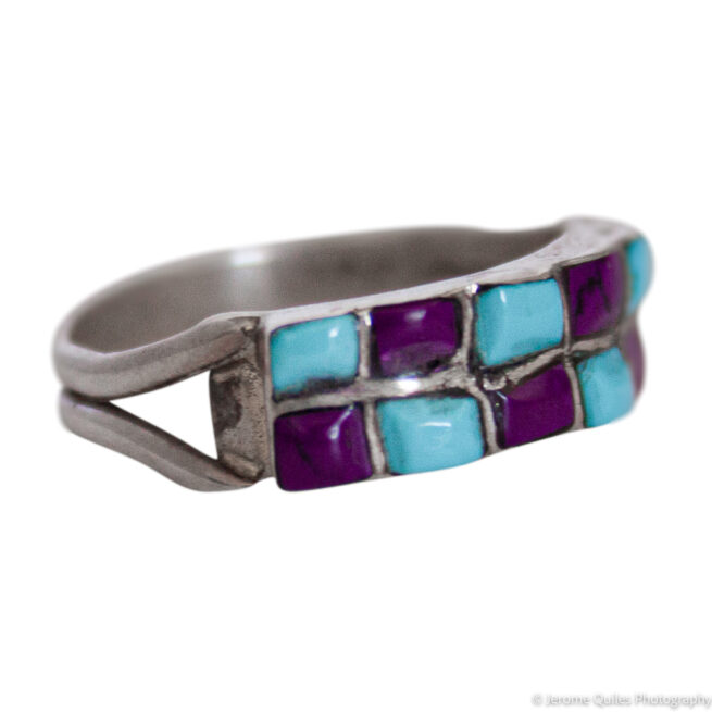 Zuni Chessboard Ring - Image 2