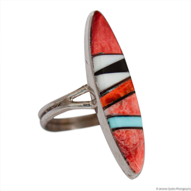 Bague Surfeur Motif Zuni – Image 2