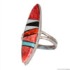 Zuni Inlay Surfer Ring - Image 3