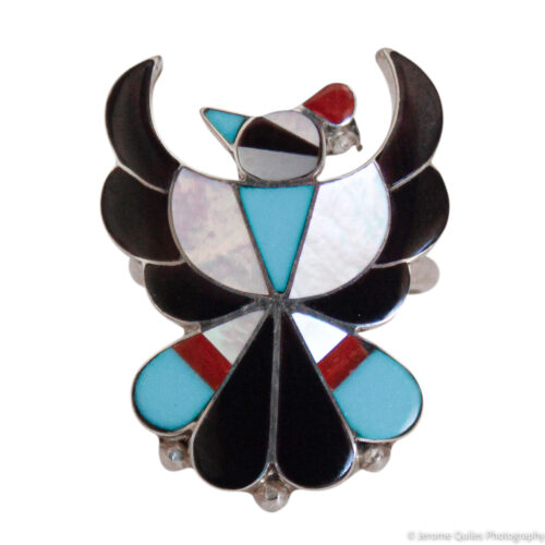 Zuni Inlay Thunderbird Ring