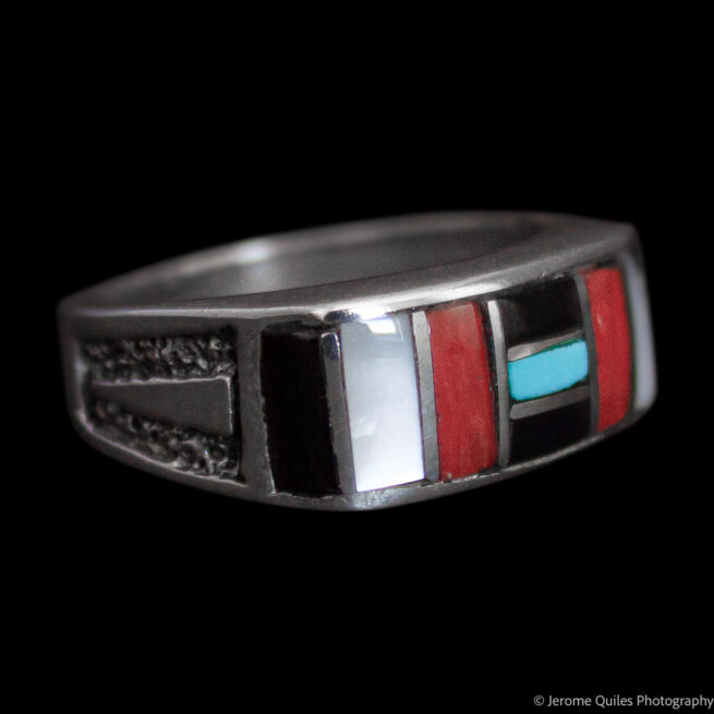 Zuni Ring Brick Motif - Image 2