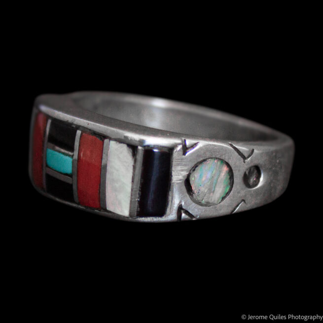 Zuni Ring Brick Motif - Image 3