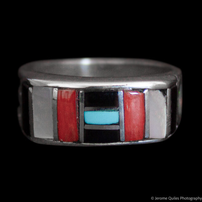 Bague Zuni Motif Briques