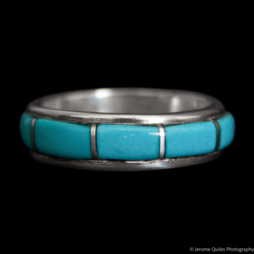 Anneau Bague Turquoise Zuni