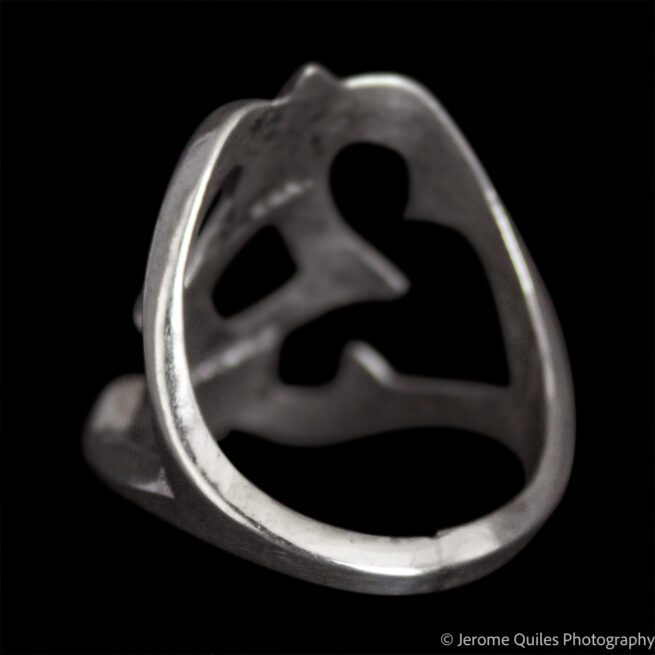 Gothic Silver Ring - Image 3