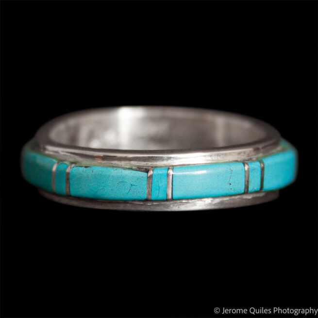 Johnson Panteah Turquoise Ring - Image 2