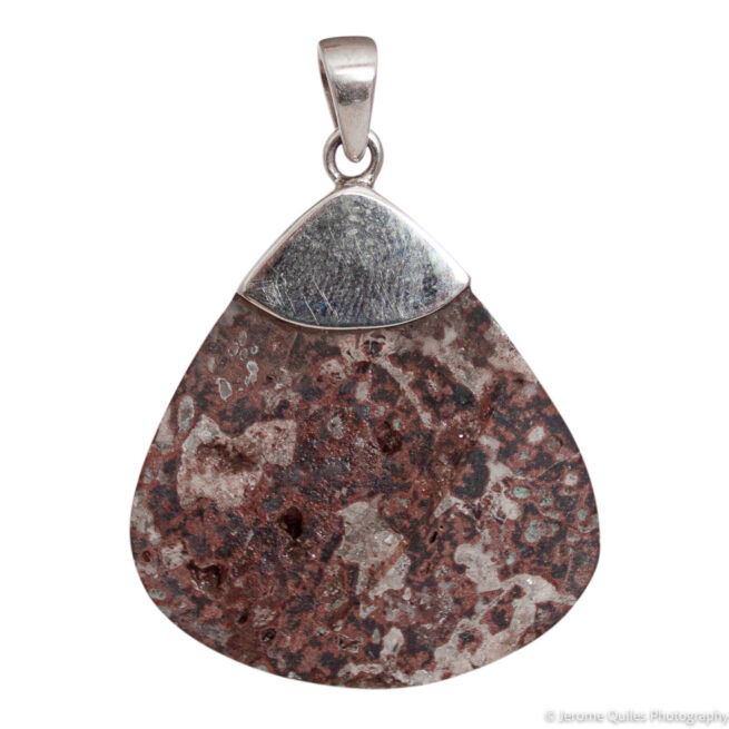 Large Cavansite Teardrop Pendant - Image 3