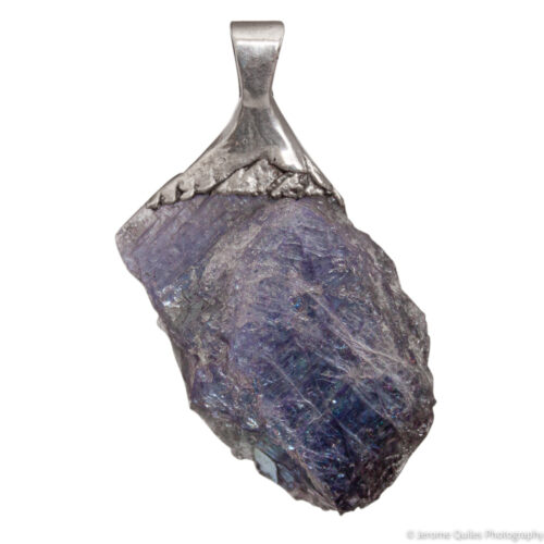 Large Tanzanite Crystal Pendant