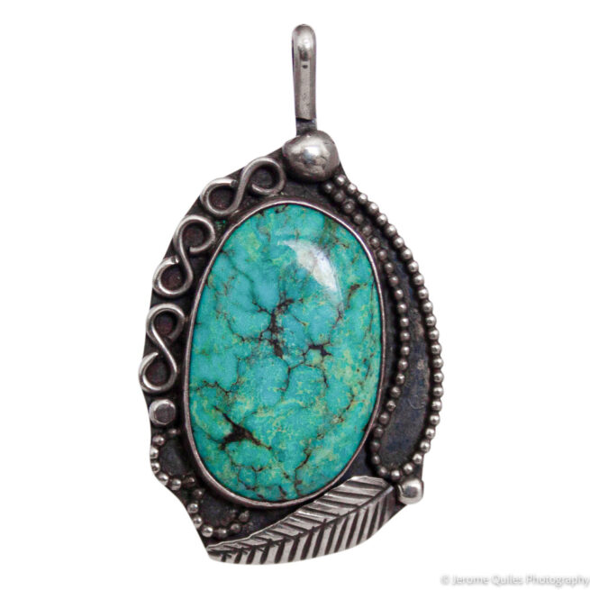 Navajo Turquoise Pendant