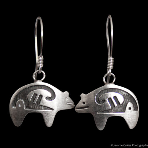 Boucles d'Oreilles Argent Ours Hopi