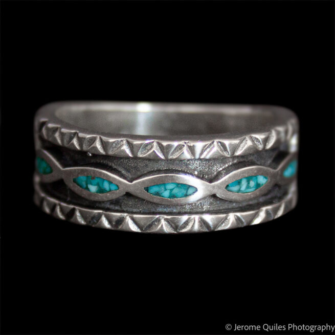 Bague Argent Yeux Turquoise