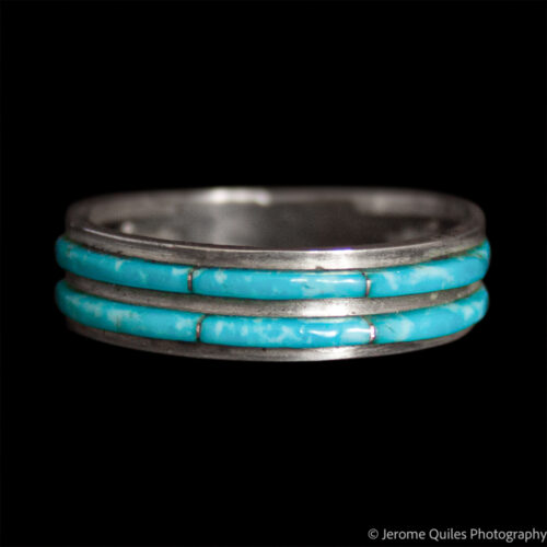 Two Row Turquoise Ring
