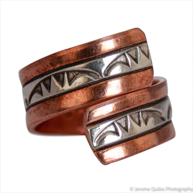 Wraparound Copper Ring - Image 2