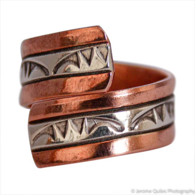 Wraparound Copper Ring