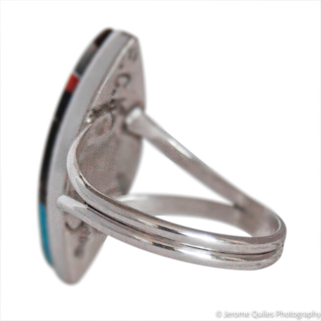 Zuni Inlay Ring - Image 3