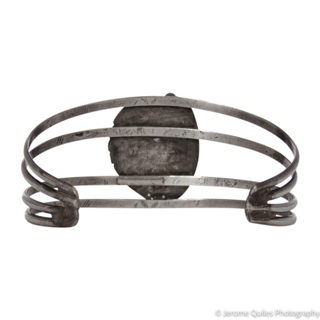 1940s Vintage Navajo Coral Bracelet - Image 4