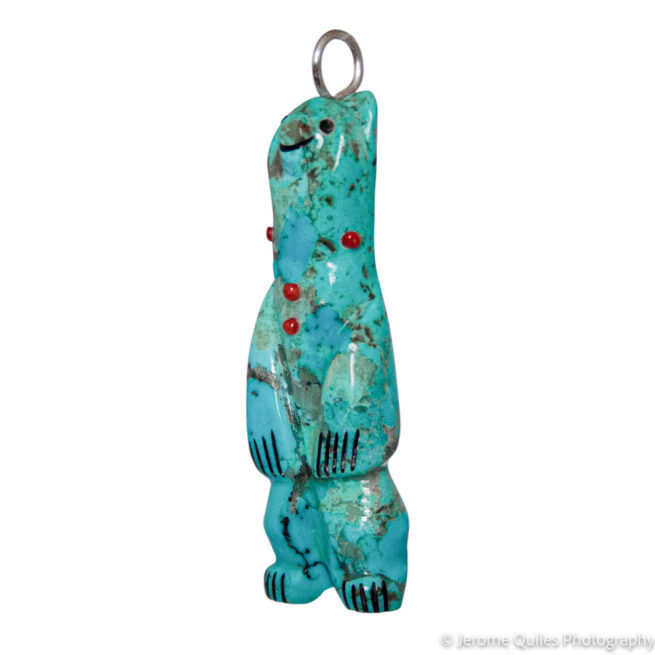 Pendentif Ours Bleu – Image 3