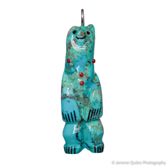 Blue Bear Pendant