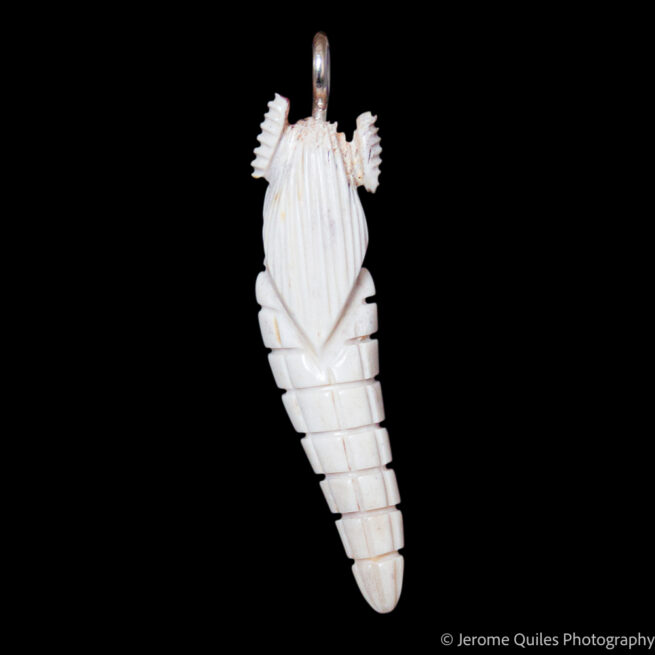 Deer Antler Corn Maiden Pendant - Image 4