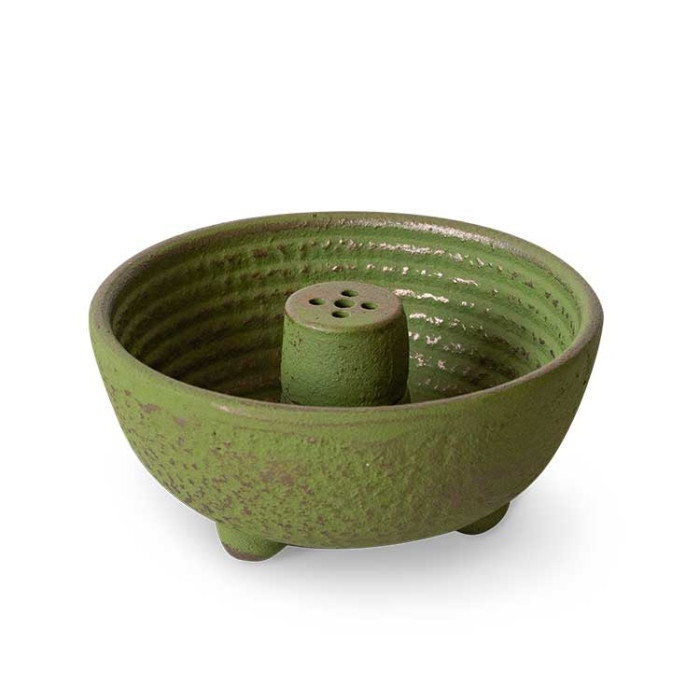 Incense Burner - Green Fountain