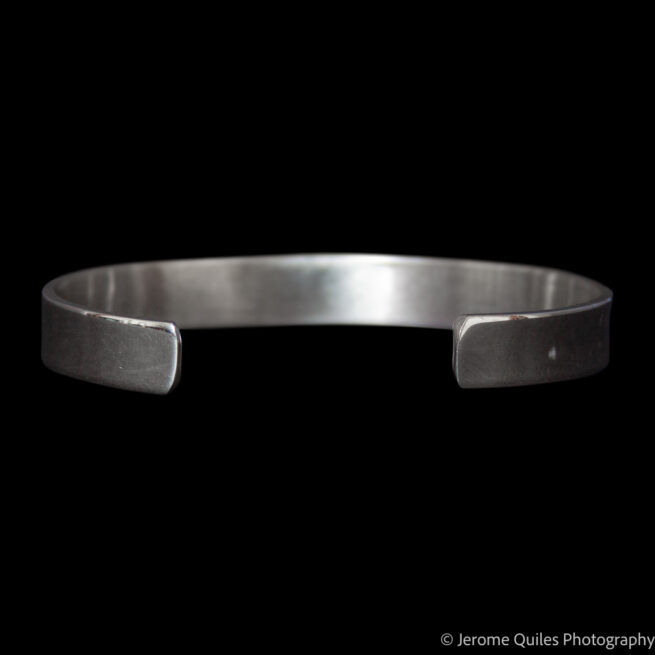 Navajo Gold Silver Bracelet - Image 4