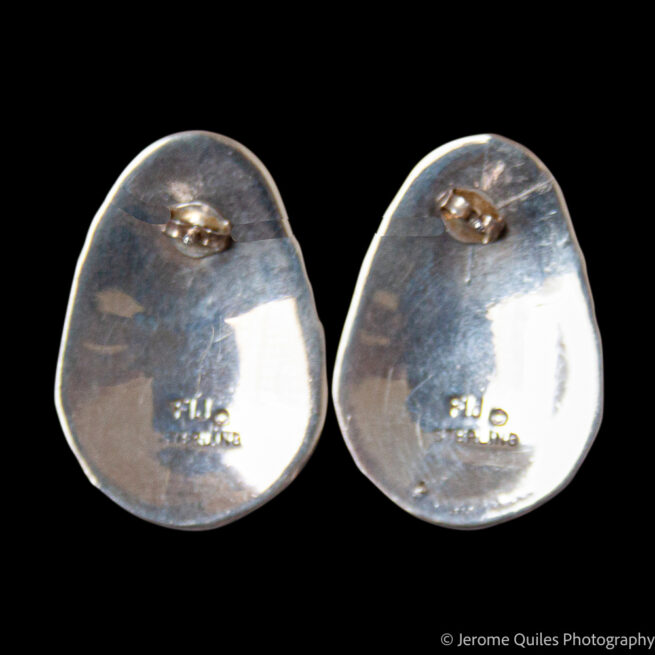 Boucles d'Oreilles Turquoise Navajo – Image 3